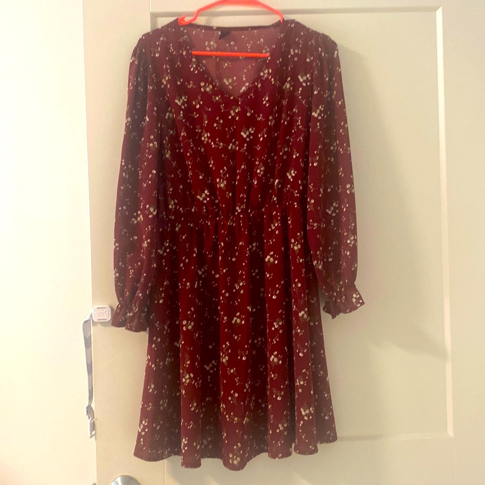 Shein Curve Floral Dress!